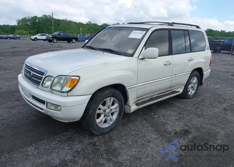 2001 Lexus Lx 470 из США, поврежденный, VIN JTJHT00W613506010